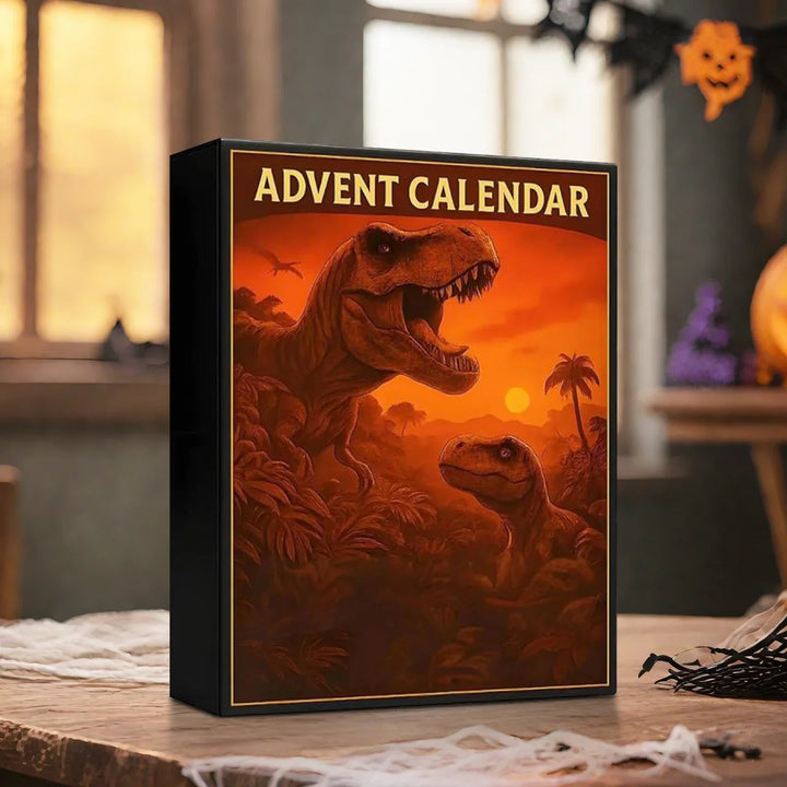 Prehistorische Adventskalender met 24 Dinosaurus Figuren voor Jonge Ontdekkers Dino Thema Speelgoed December | Sansoti 0