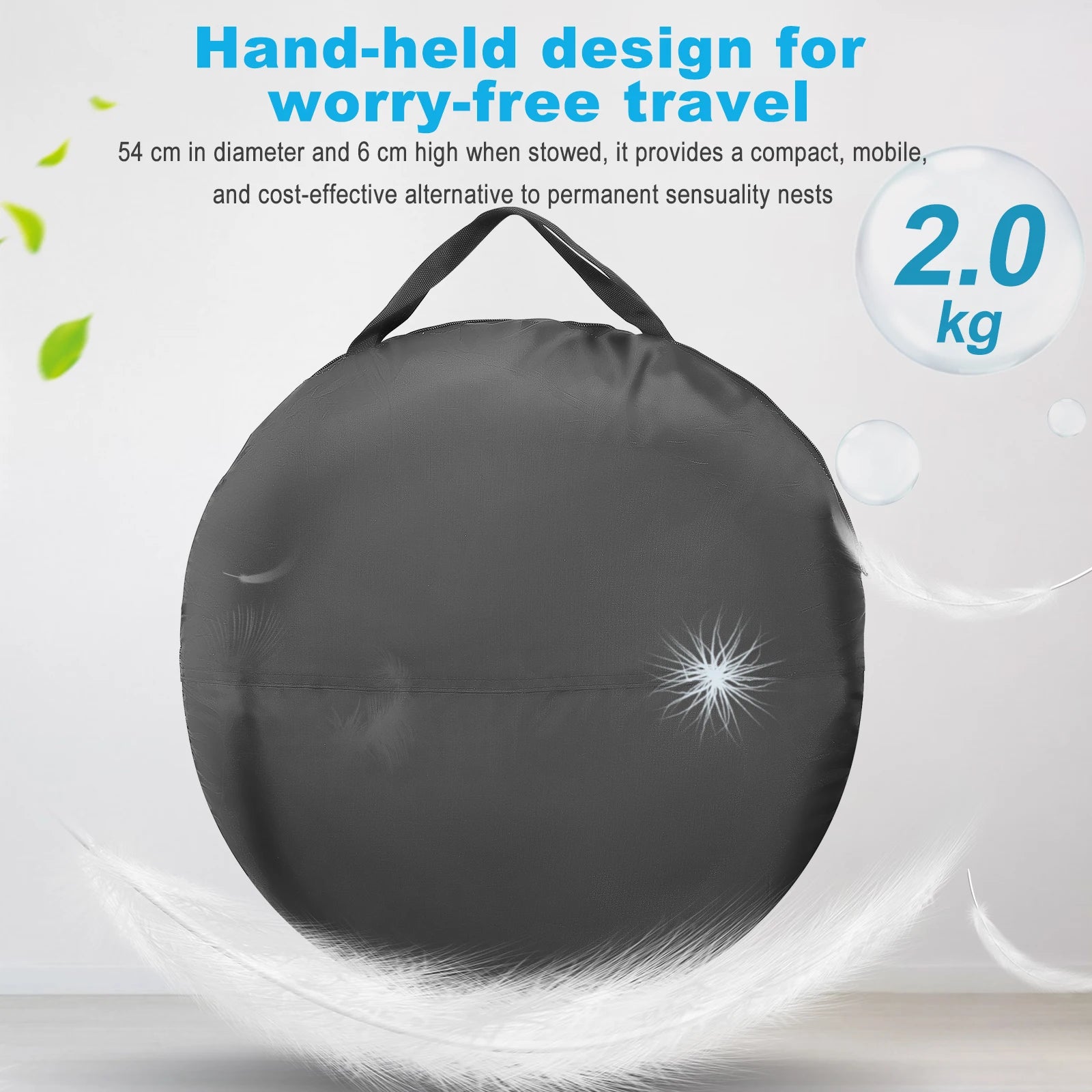 Premium Pop-up Sensory Den voor Kinderen met Autisme en ADHD, Verduisterend en Draagbaar 3