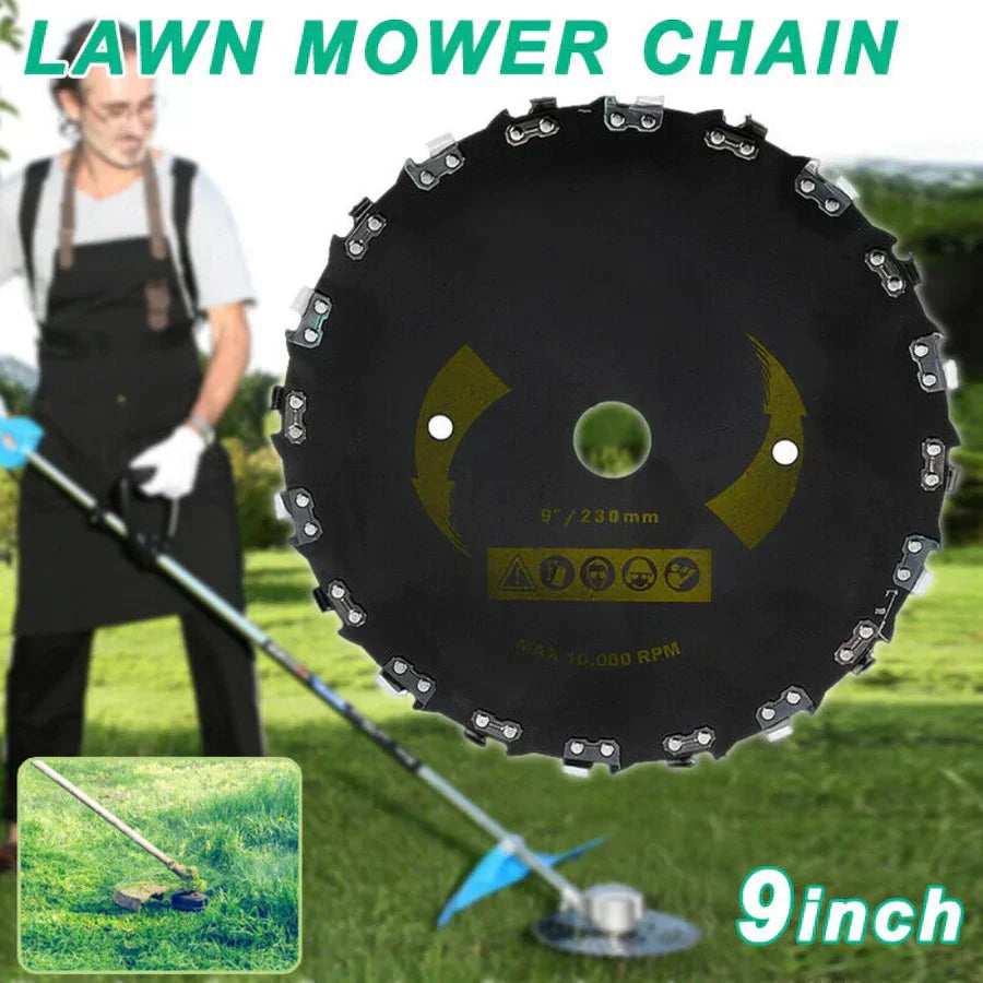 Professionele Bosmaaier met Scherpe Stalen Messen 23cm – Krachtig Tuingereedschap voor Onkruid en Dicht Gras | Sansoti 1