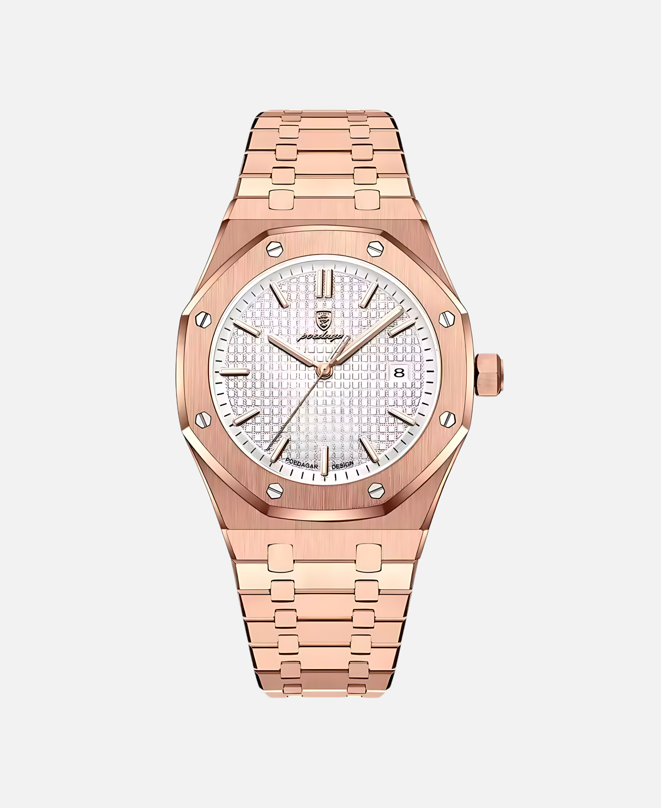 Montelario – Reloj minimalista para hombre con cristal de zafiro y resistente al agua 5 ATM
