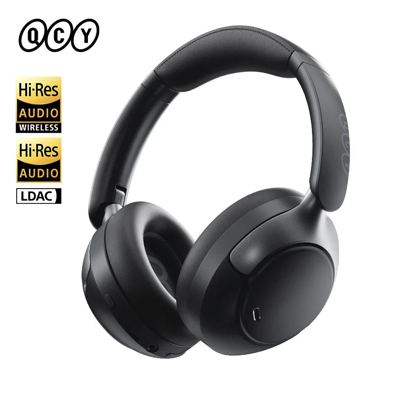 Soundoria – Draadloze hoofdtelefoon 50dB ANC &amp; LDAC – 55u speeltijd