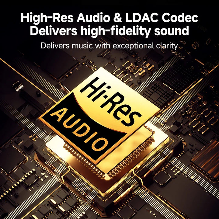 Soundoria – Draadloze hoofdtelefoon 50dB ANC &amp; LDAC – 55u speeltijd