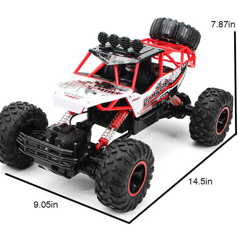 Coche RC todoterreno – Monstertruck 4WD control remoto – Niños y adultos