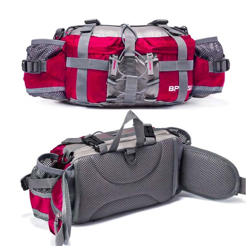 ROVENTA – Waterdichte heuptas voor wandelen, gemaakt van duurzaam nylon met handsfree opbergruimte voor buitenactiviteiten. 7