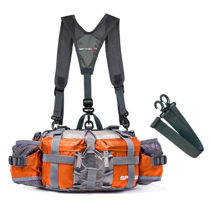 ROVENTA – Waterdichte heuptas voor wandelen, gemaakt van duurzaam nylon met handsfree opbergruimte voor buitenactiviteiten. 8