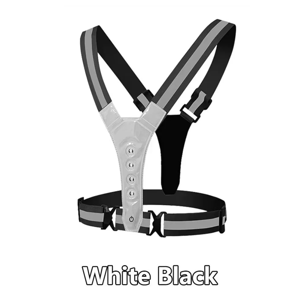 RUNSPARK – Verstelbaar LED-vest – 3 standen voor veilige nachttraining 10