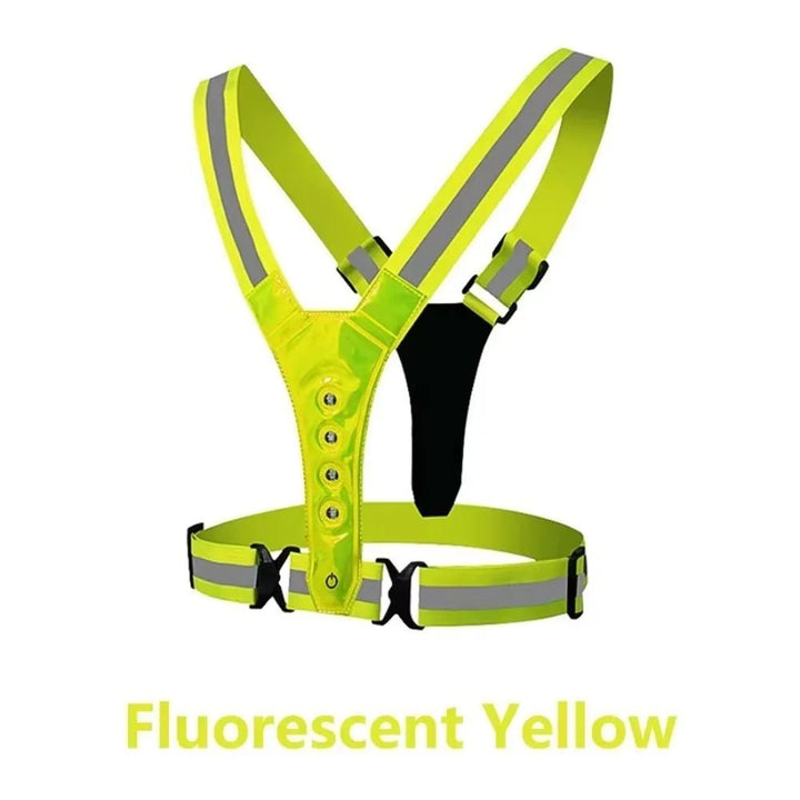 RUNSPARK – Verstelbaar LED-vest – 3 standen voor veilige nachttraining 9