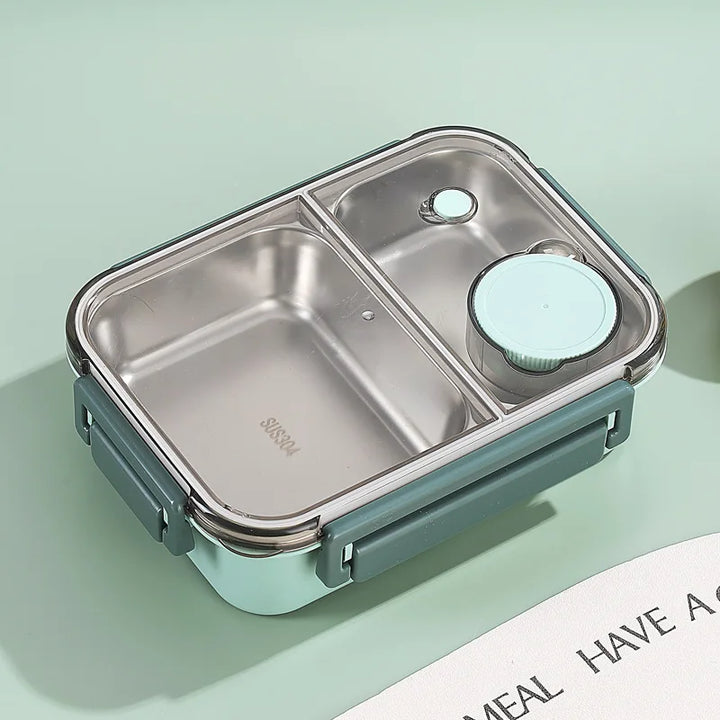 Mealix – boîte à lunch inox étanche avec couverts – pour le travail, l&