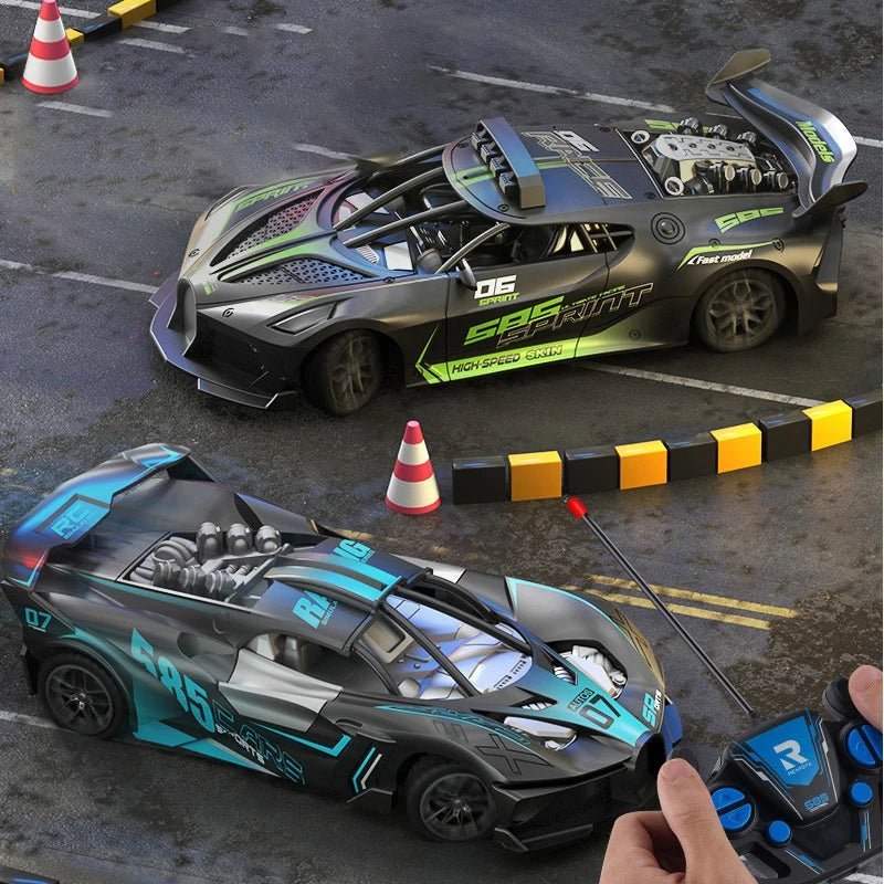 Race Champion – 4CH RC Driftauto met realistisch design en soepele besturing 4