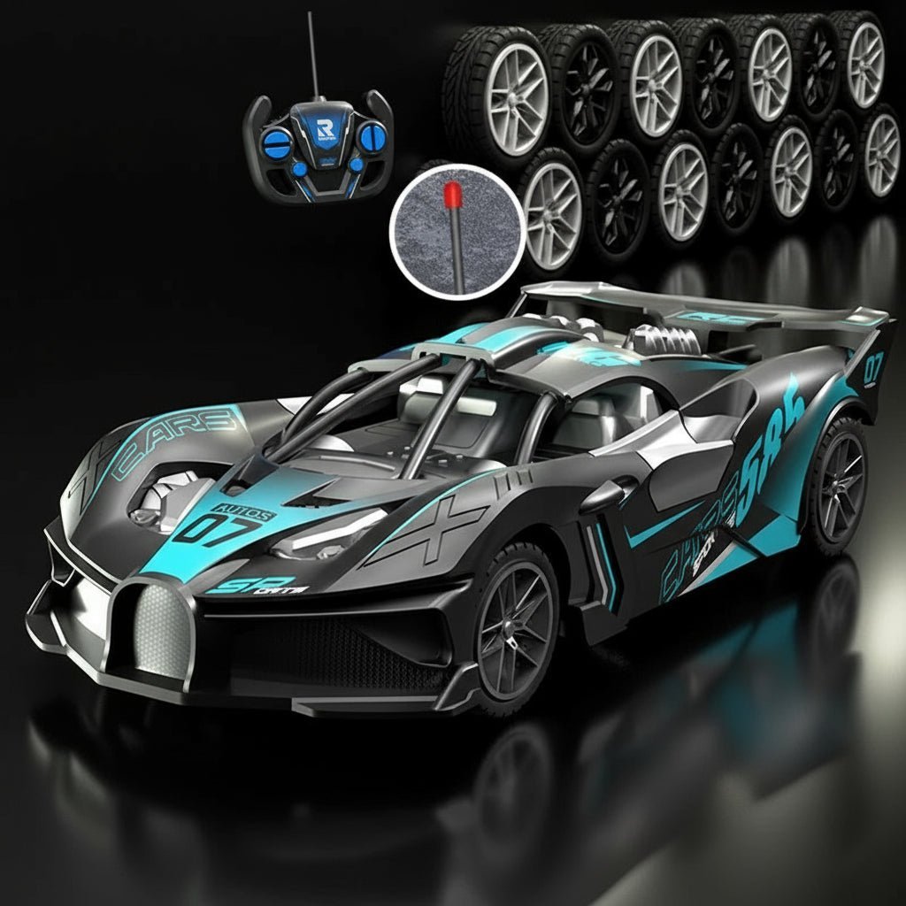 Race Champion – 4CH RC Driftauto met realistisch design en soepele besturing 6