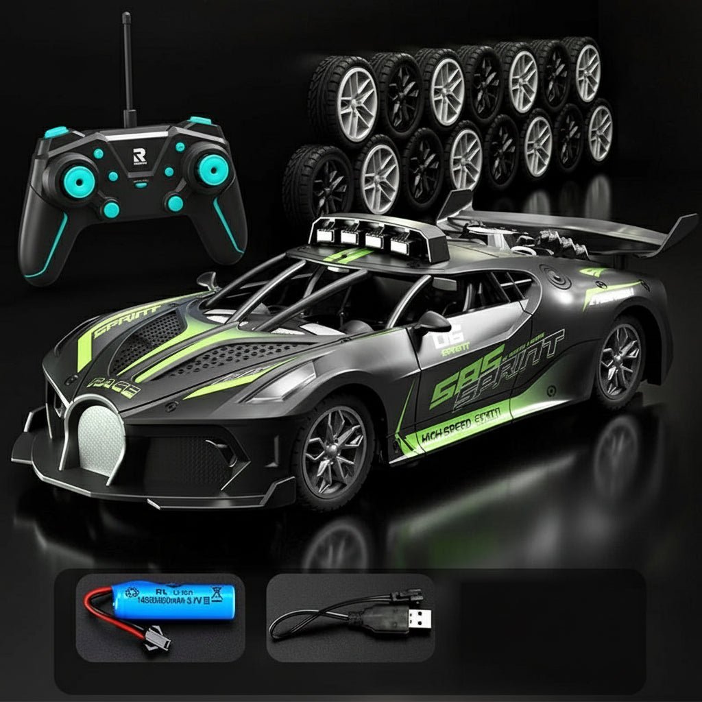 Race Champion – 4CH RC Driftauto met realistisch design en soepele besturing 9