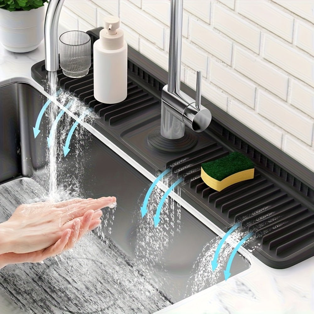 CLEANKITCH - Practical Splash Guard for Kitchen Sinks with Quick Drainage Vestragear