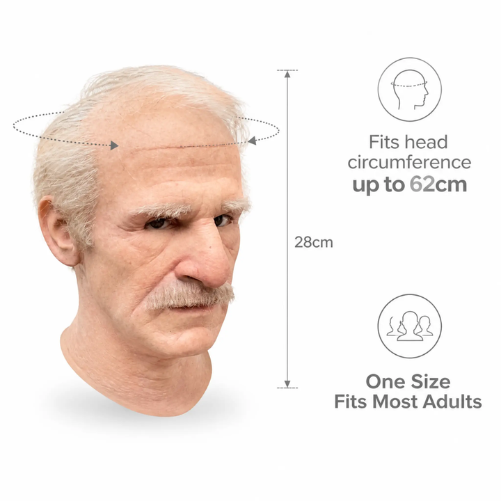Realistisch Halloween Masker voor Volwassenen – Bewegende Kaak Latex Karaktermasker | Sansoti 4