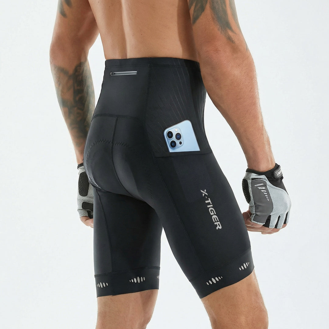 Fietsbroek Heren – 5D Gel Zitkussen & Reflecterende Details (Copy) Vestragear