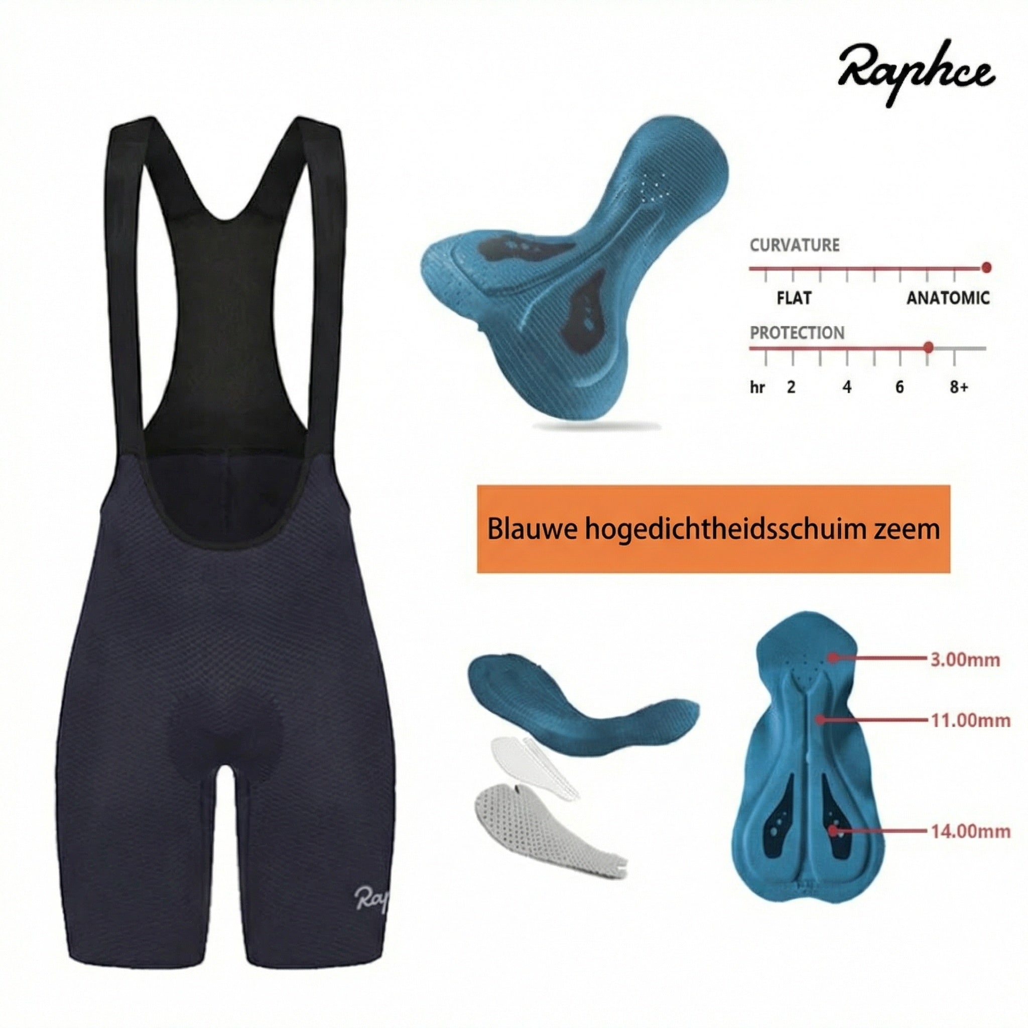 Pantalons de Ciclisme per a Home – Transpirable, Assecat Ràpid i Amb Coixinet Còmode