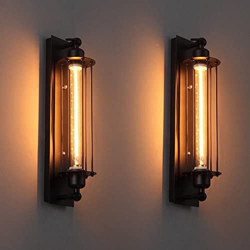 Retro E27 industriële wandlamp | Klassieke wandlamp met modern LED-ontwerp voor thuisdecoratie 0