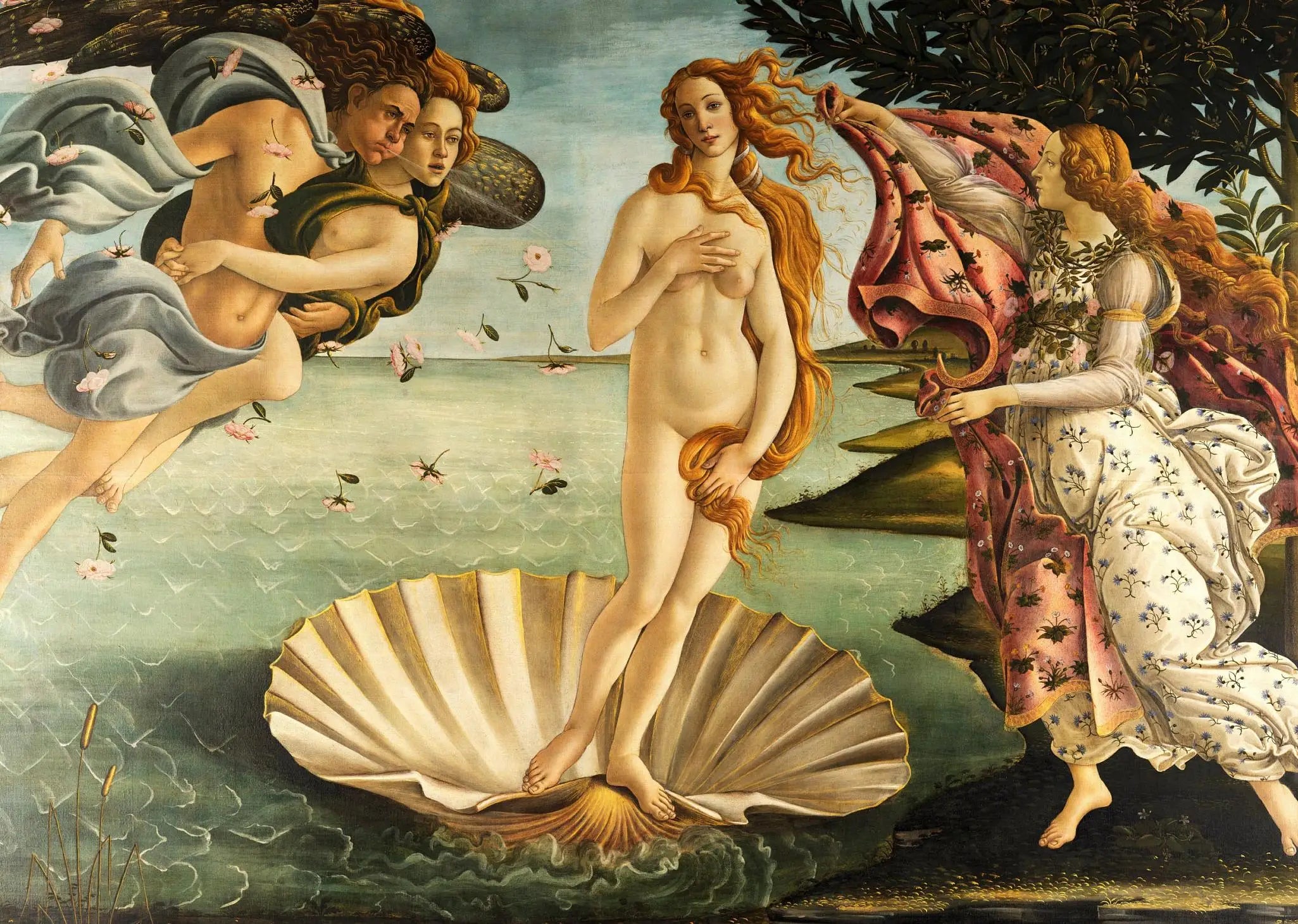 Retro Renaissance Canvas Poster met Griekse Mythologie - Olieverf Wanddecoratie voor Thuis 6