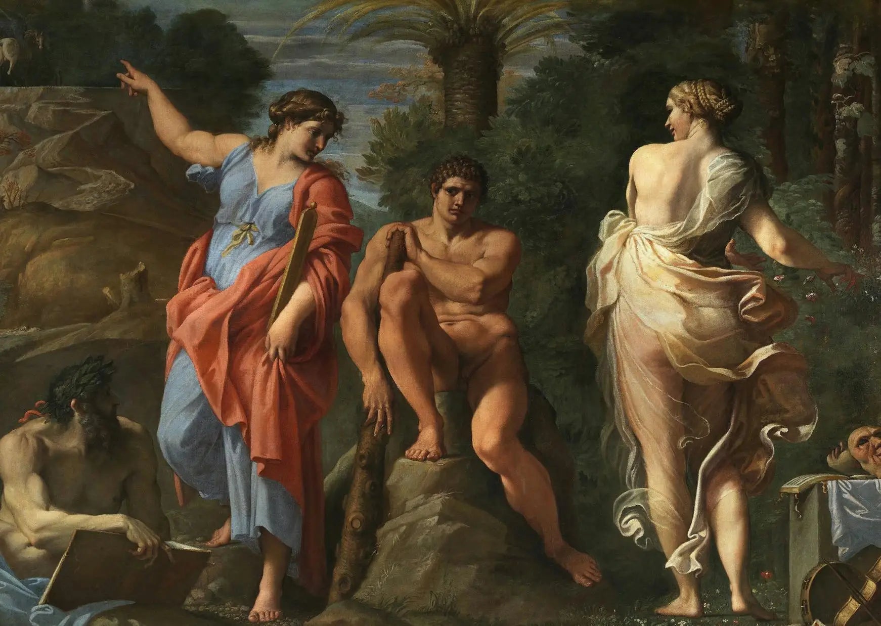 Retro Renaissance Canvas Poster met Griekse Mythologie - Olieverf Wanddecoratie voor Thuis 8