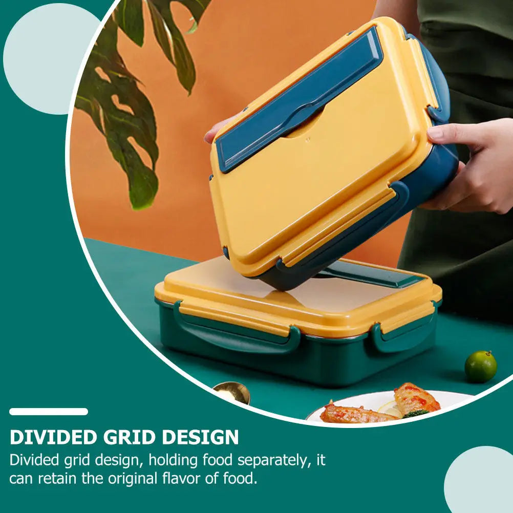 Roestvrijstalen lunchbox – 1,5 liter bentobox met meerdere compartimenten 3