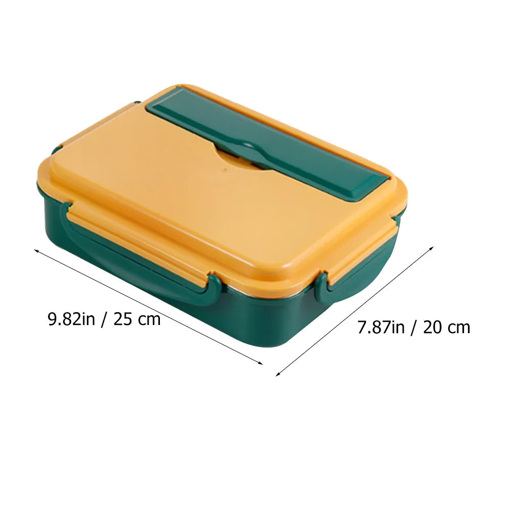Roestvrijstalen lunchbox – 1,5 liter bentobox met meerdere compartimenten 4