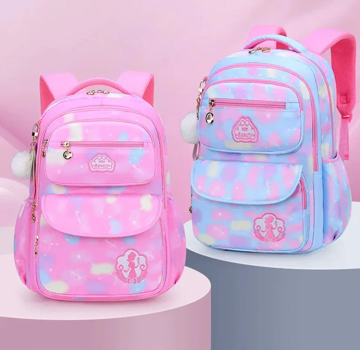 Roze Rugzak voor Meisjes, Waterdicht, Ideaal als Schooltas voor Tieners 0