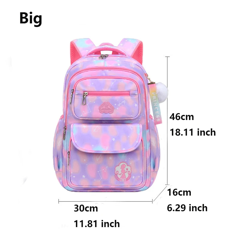 Roze Rugzak voor Meisjes, Waterdicht, Ideaal als Schooltas voor Tieners 6