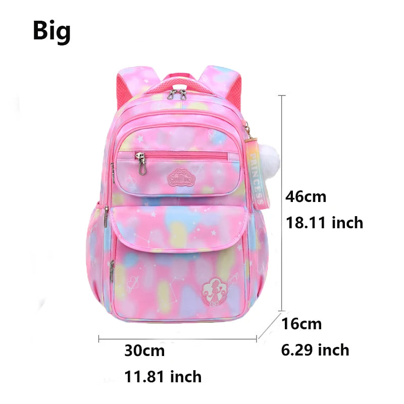 Roze Rugzak voor Meisjes, Waterdicht, Ideaal als Schooltas voor Tieners 8