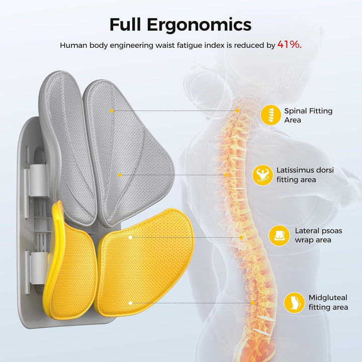 Rugkussen | Orthopedisch rugsteunkussen | Lendenkussen | RugRust 3