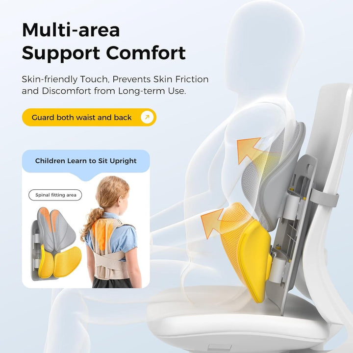 Rugkussen | Orthopedisch rugsteunkussen | Lendenkussen | RugRust 5