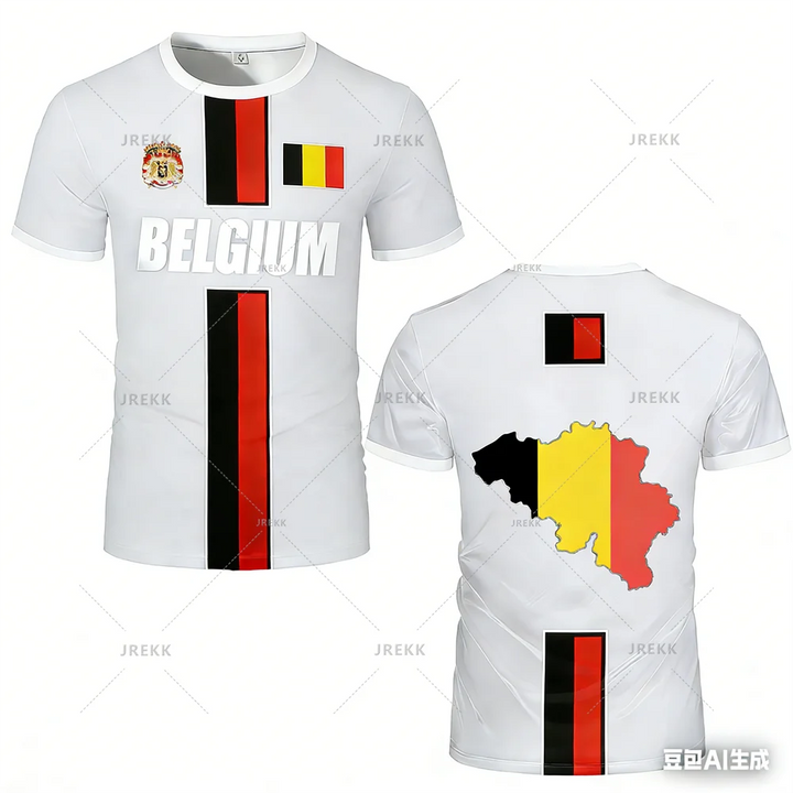 New Belgium Football Jersey Men&