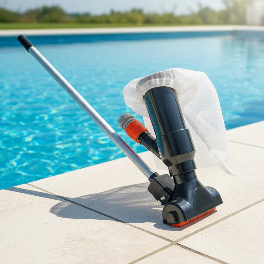 POOLVAC – Pool Vacuum &amp; Skimmer Cleaning Set Vestragear