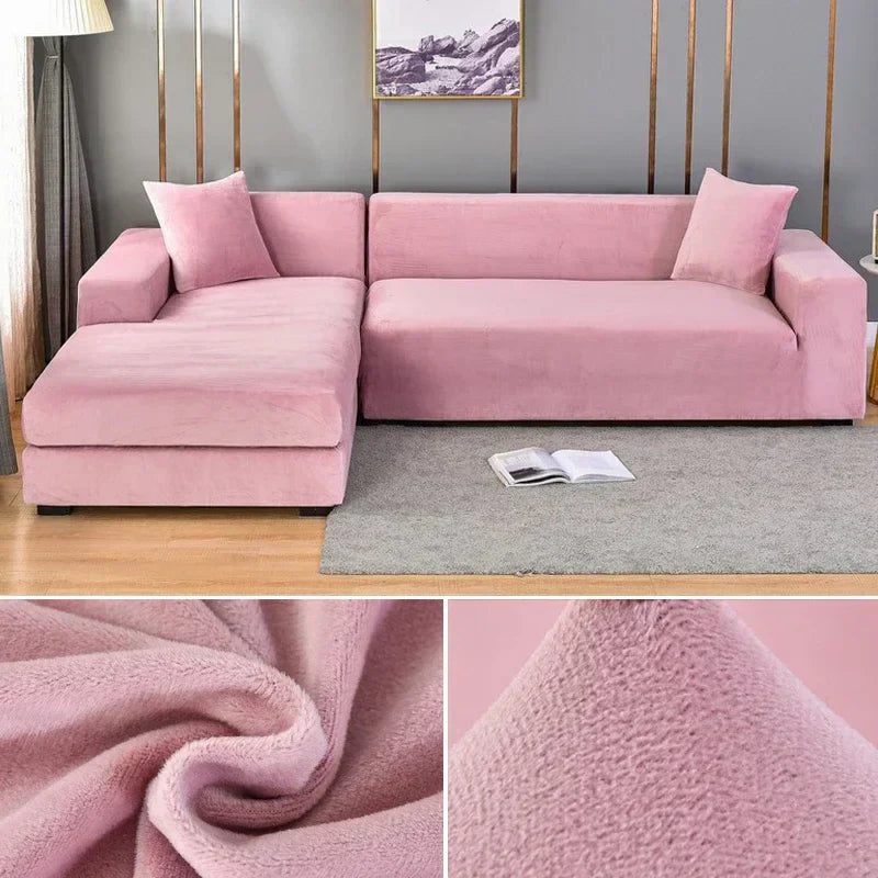 VeluFit Fluwelen Stretch Bankhoes – Luxe Bescherming & Comfort