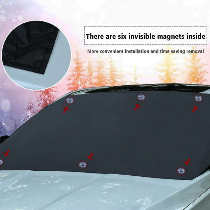 AllWeather Shield – Magnetische Voorruit Beschermhoes voor Auto, Anti-Vorst &amp; UV Vestragear