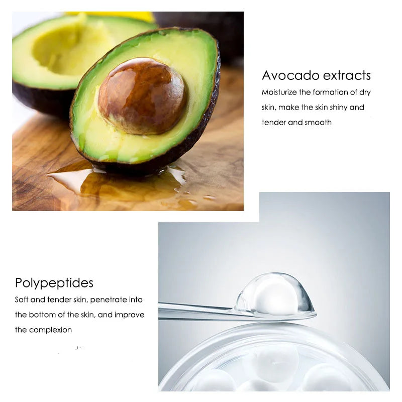 Verdura – Ensemble de soins du visage à l'avocat 5 pièces Hydratant & Nourrissant