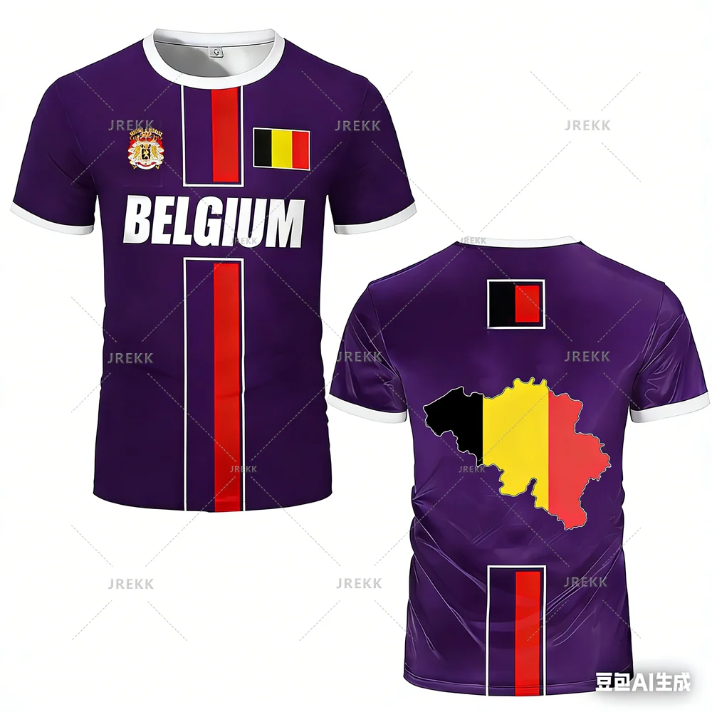New Belgium Football Jersey Men&