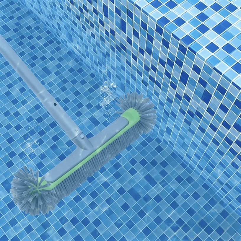 POOLBRUSH – Aluminum Pool Brush for Walls &amp; Corners Vestragear