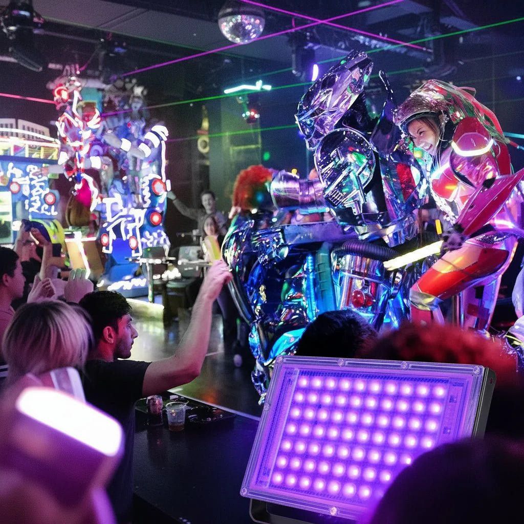 NIGHTFLARE – UV LED Blacklight Outdoor Spotlight 395nm Vestragear