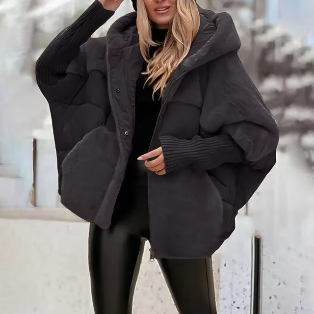 Aurelia Dames Winterjas – Warm, Comfortabel &amp; Tijdloos Effen Ontwerp