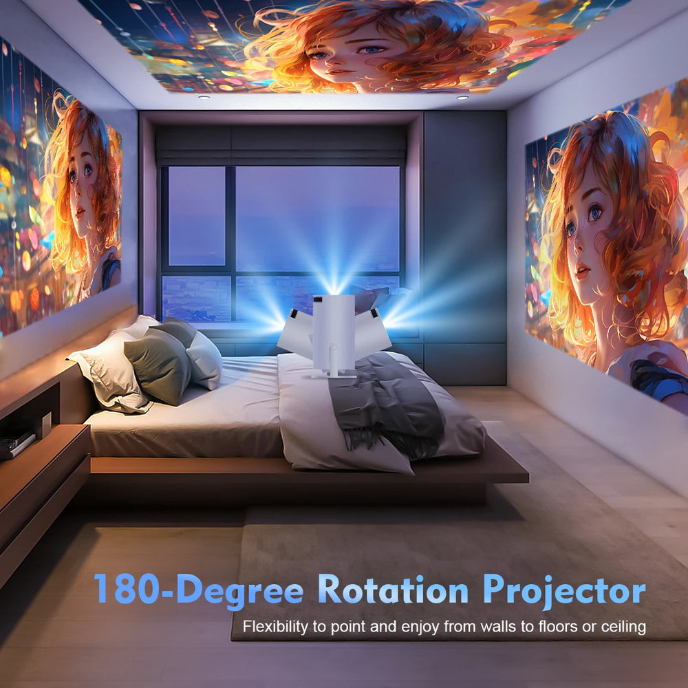 Magcubic Projector HY300 Pro 8K Android 14 Dual Wifi6 290ANSI Allwinner H726 BT5.4 1080P 1280*720P Home Cinema Outdoor Projetor VestraGear
