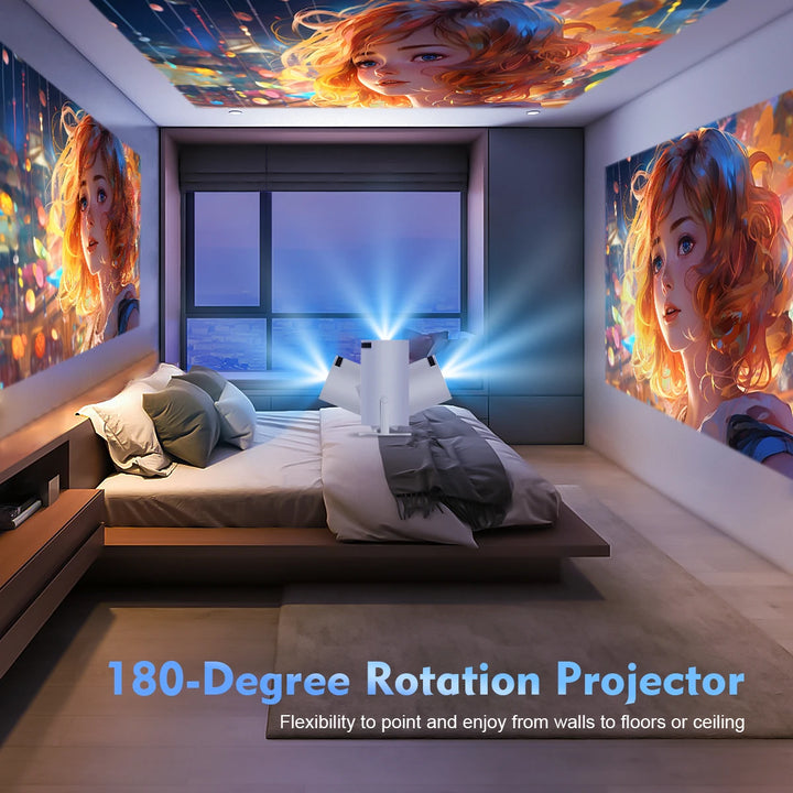 Magcubic Projector HY300 Pro 8K Android 14 Dual Wifi6 290ANSI Allwinner H726 BT5.4 1080P 1280*720P Home Cinema Outdoor Projetor VestraGear