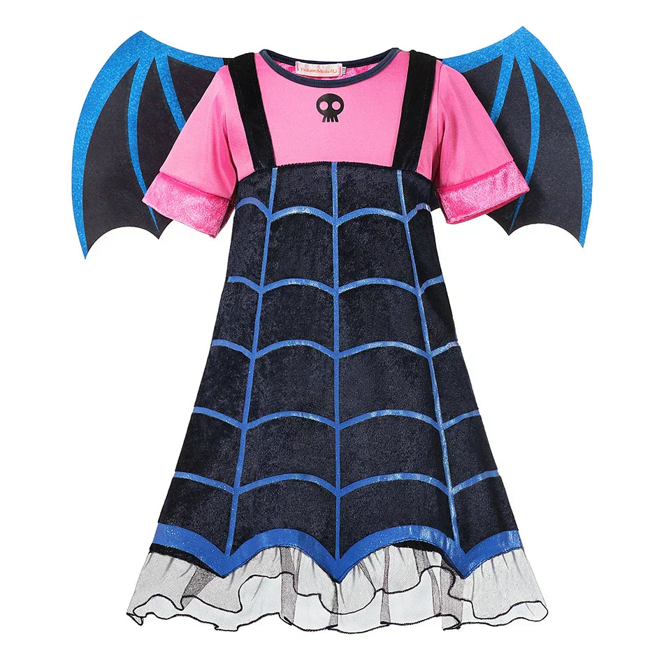GrimJester – Tutú de payaso vestido para niñas – Disfraz de Halloween