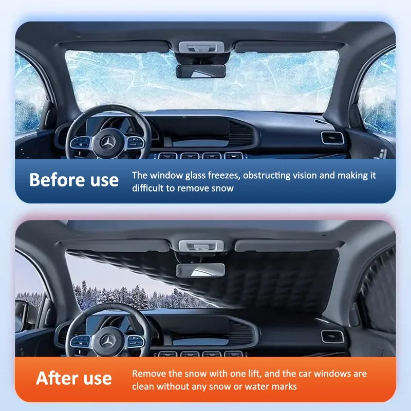 AllWeather Shield – Magnetische Voorruit Beschermhoes voor Auto, Anti-Vorst &amp; UV Vestragear