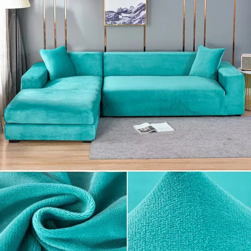 VeluFit Fluwelen Stretch Bankhoes – Luxe Bescherming & Comfort