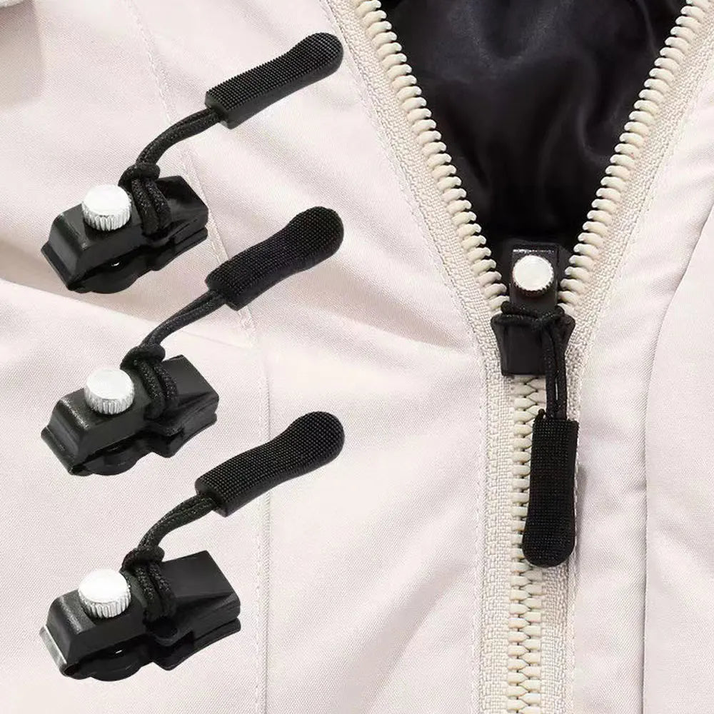 Fixaro – Juego de reparación de cremalleras de 6 piezas para ropa, bolsos y actividades al aire libre