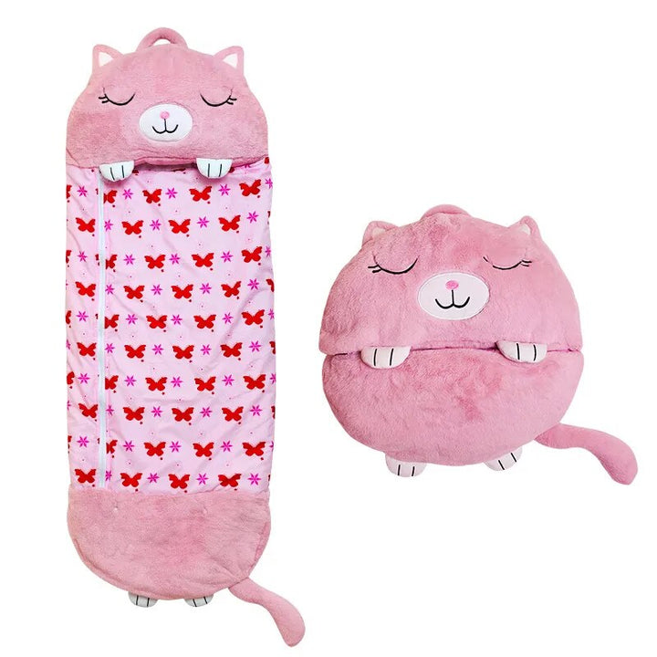 SnuggleBuddy 2-in-1 Slaapzak &amp; Knuffeldier voor Kinderen 3–8 Jaar