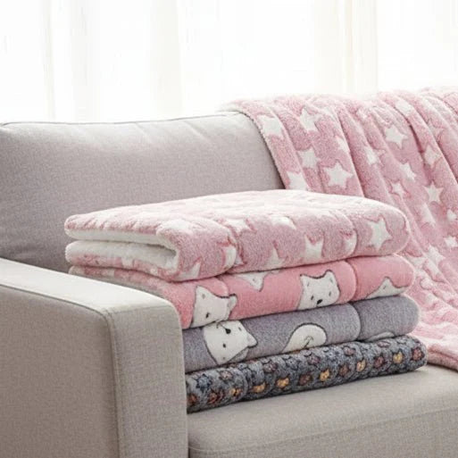 FLANNELPAW – Warm Flannel Sleeping Mat for Dogs & Cats Vestragear