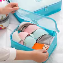 Reis Organizer Set – 6-Delige Opbergkubussen met Ademend Mesh &amp; Ruimtebesparend Ontwerp Vestragear