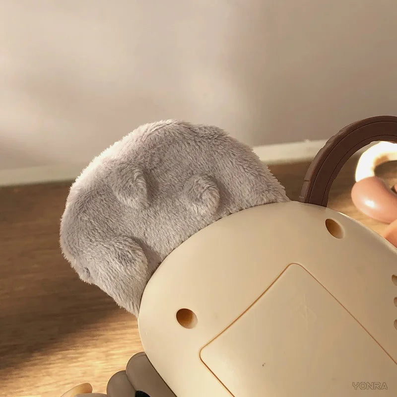 2-in-1 Baby Akkordeon en Rammelaar - Stimuleer de Zintuigen met Rustgevende Klanken Vestragear