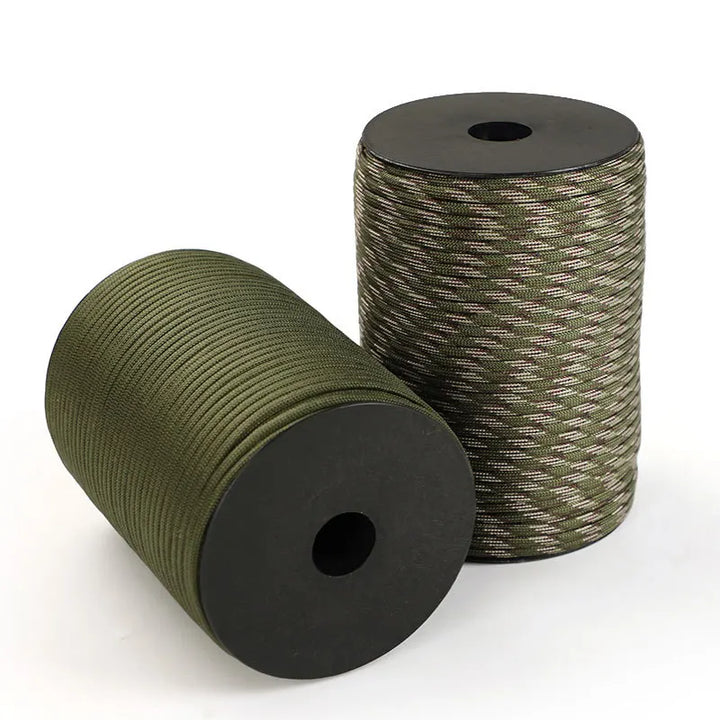 100m Norvo Survival Paracord – 9-Kern Militaire 550 Paracord Touw voor Outdoor &amp; Handwerk Vestragear