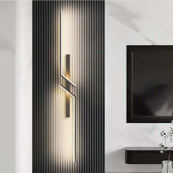 Geometra Moderne Candeeiro de Parede – Design Geométrico &amp; Iluminação Decorativa de Realce